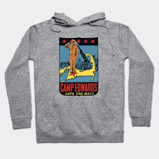 Camp Edwards - Cape Code Massachusetts - 1960swin Hoodie